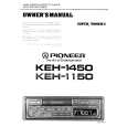 PIONEER KEH1450 Instrukcja Obsługi