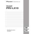 PIONEER PRV-LX10/WK/RB Instrukcja Obsługi