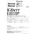 PIONEER S-DV77SW/NVXJI Instrukcja Serwisowa
