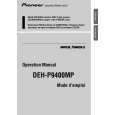 PIONEER DEH-P9400MP/UC Instrukcja Obsługi