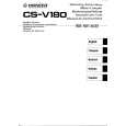PIONEER CSV180 Instrukcja Obsługi