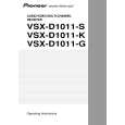 PIONEER VSX-D1011-G/FXJI Instrukcja Obsługi