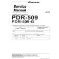 PIONEER PDR-509 Instrukcja Serwisowa