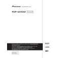 PIONEER PDP-4270XD Instrukcja Obsługi