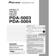 PIONEER PDA-5003/UCYV Instrukcja Obsługi