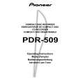 PIONEER PDR509 Instrukcja Obsługi
