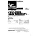 PIONEER KEX500SDKWG Instrukcja Serwisowa