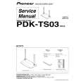 PIONEER PDK-TS03/WL6 Instrukcja Serwisowa