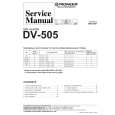 PIONEER DV-505/RAM Instrukcja Serwisowa