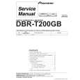 PIONEER DBR-T200GB/NVXK/GB Instrukcja Serwisowa