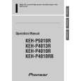 PIONEER KEH-P4013R Instrukcja Obsługi