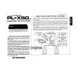 PIONEER PL-X50 Instrukcja Obsługi