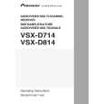 PIONEER VSX-D814 Instrukcja Obsługi