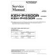 PIONEER KEH-P4500R/XIN/EW Instrukcja Serwisowa