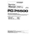 PIONEER PD-P5500 Instrukcja Serwisowa