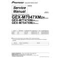 PIONEER GEX-M7047XM Instrukcja Serwisowa