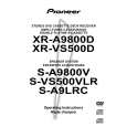 PIONEER XR-VS500D Instrukcja Obsługi
