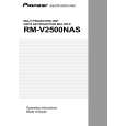 PIONEER RM-V2500NAS/LU/CA Instrukcja Obsługi
