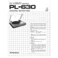 PIONEER PL630 Instrukcja Obsługi